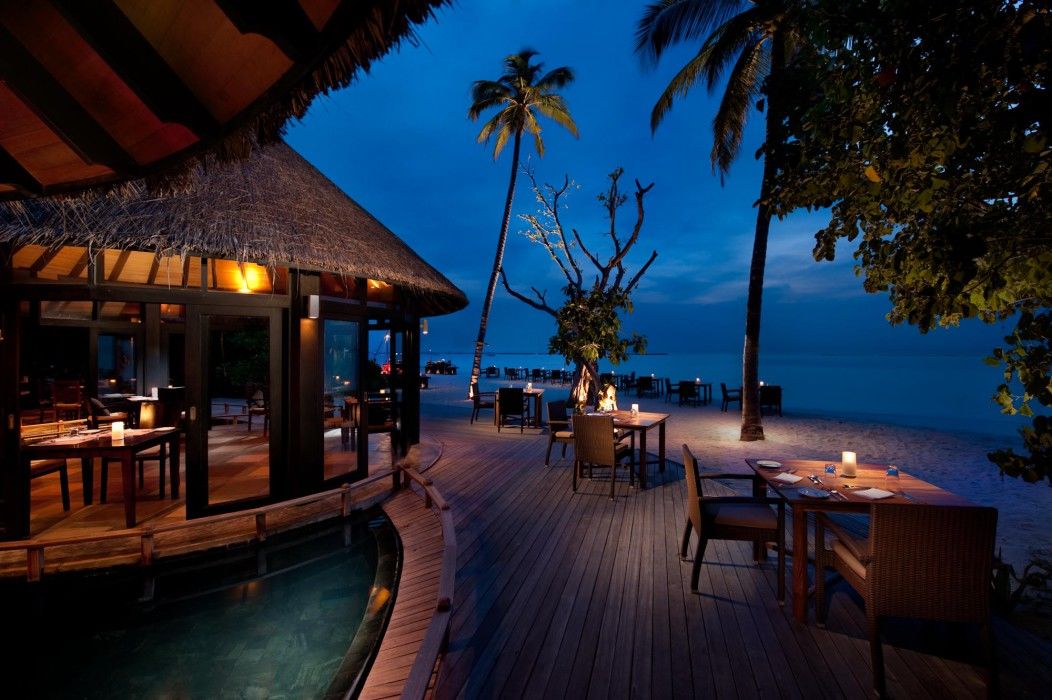 Hilton Maldives Iru Fushi Resort & Spa Noonu Atoll Restaurant foto